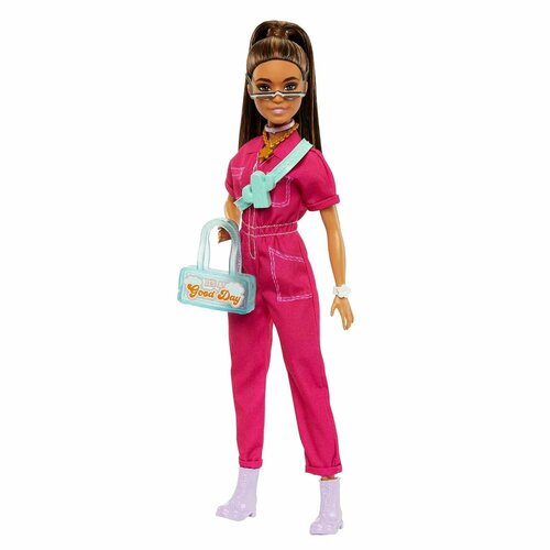 Кукла Barbie Day and Play Fashion Розово-голубой комбинезон HPL76 9190₽