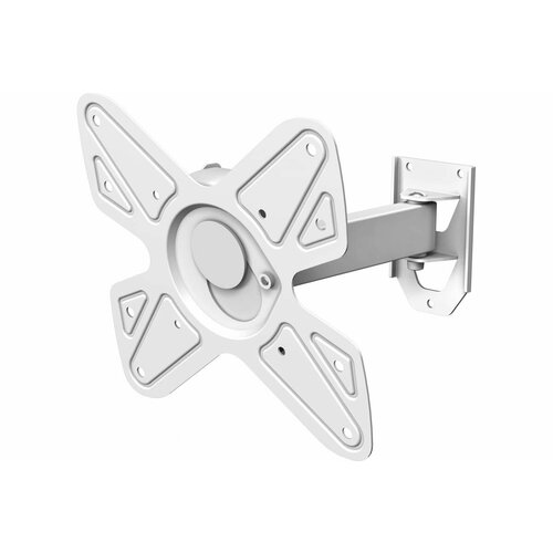Наклонно-поворотный кронштейн для телевизора UCM-4923W, 19-49', белый (сделано в России)
