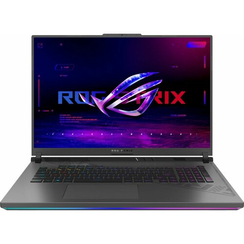 ноутбук игровой asus rog strix g18 g814ji n6166w Ноутбук ASUS ROG STRIX G18 G814JI-N6062 IPS 2K (2560x1600) 90NR0D01-M002U0 Серый 18 Intel Core i9-13980HX, 16ГБ LPDDR5, 1ТБ SSD, GeForce RTX 4070 8ГБ, Без ОС