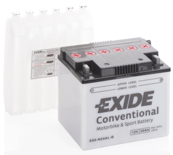 Аккумулятор Exide Conventional 28 Ач E60-N24AL-B