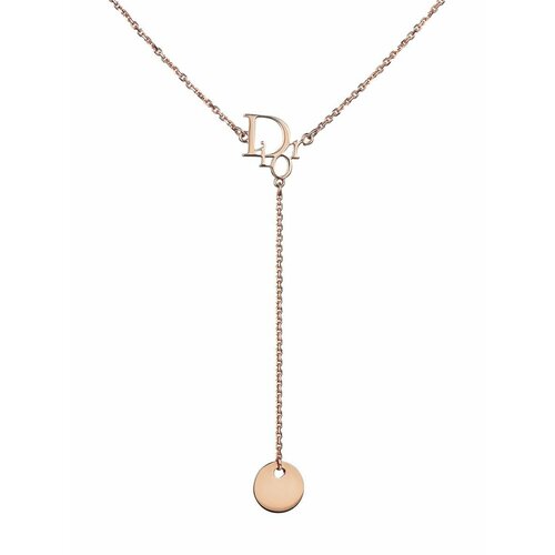 Колье YA ZOLOTO, желтое золото, 585 проба, длина 40 см., красный