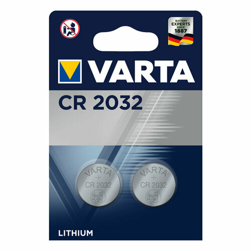 Батарейка varta electronics cr 2032 блистер 2шт