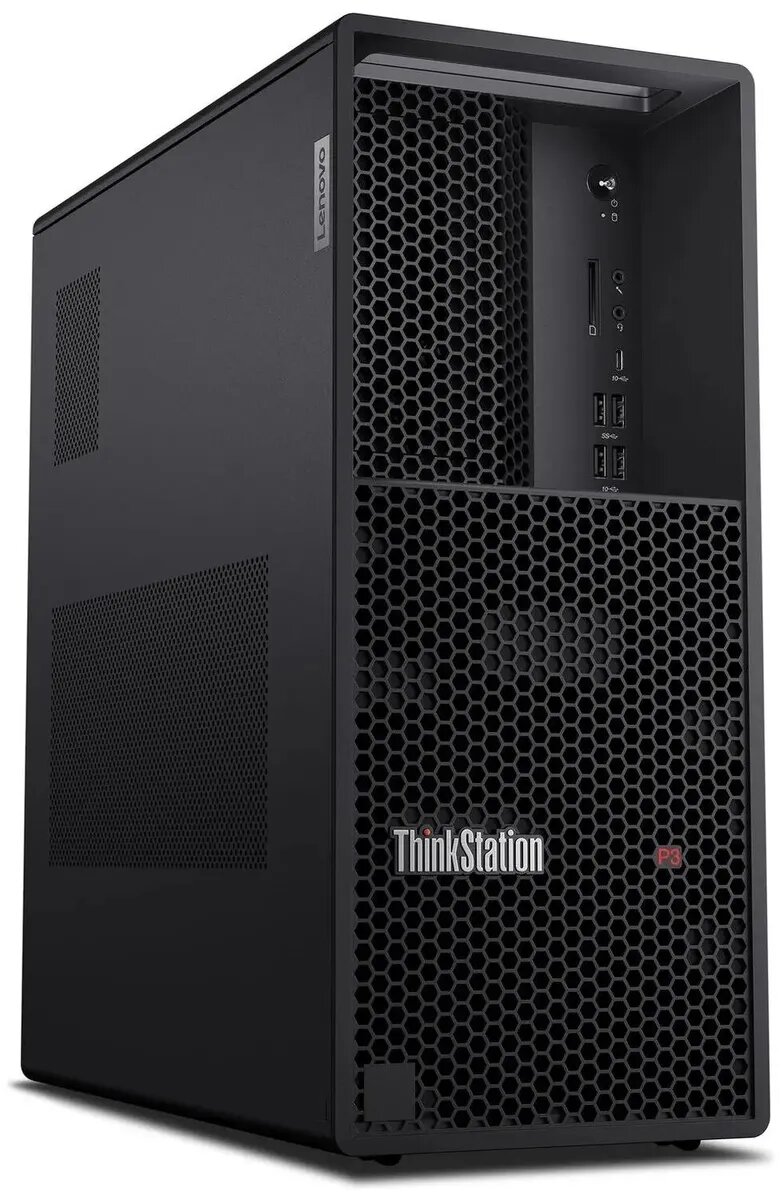 Lenovo ThinkStation P3t MT 30GS0040RU Core i9 13900/32Gb/SSD 1Tb/UHDG 770/CR black