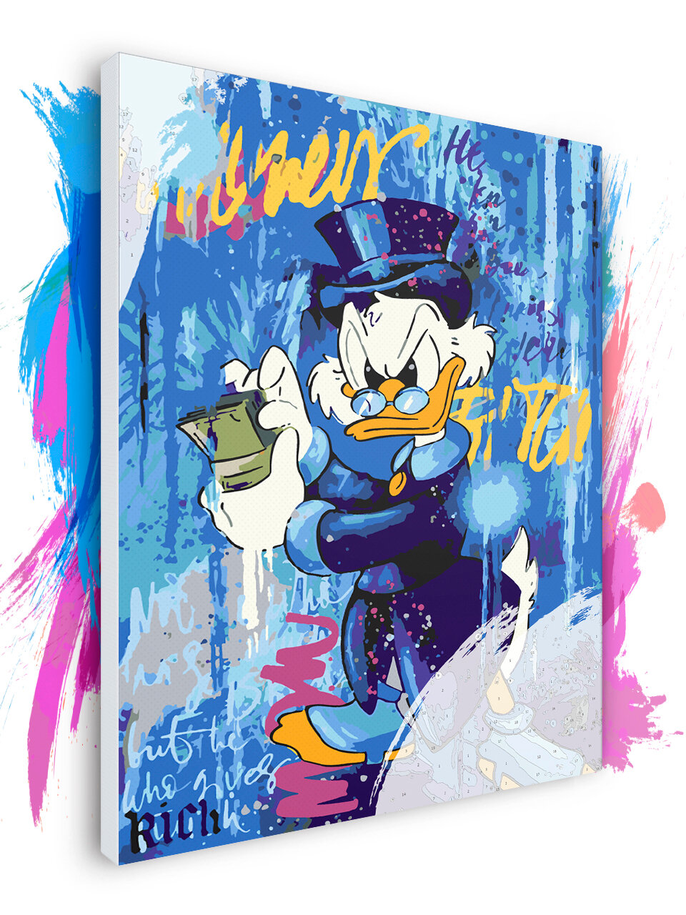 Картина по номерам на холсте Scrooge Mcduck Art, 50 х 70 см