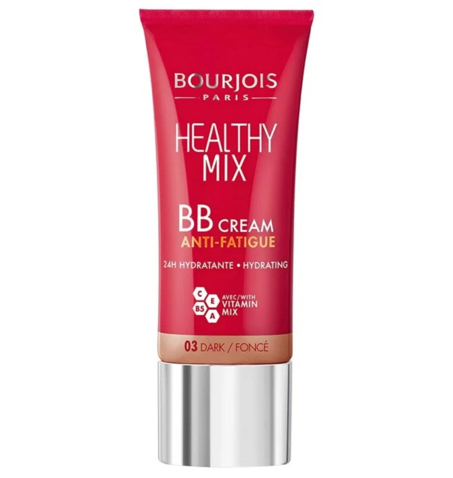 Буржуа Париж / Bourjois Paris - Тональный крем Healthy Mix BB cream Anti-fatigue тон 03 Dark 30 мл