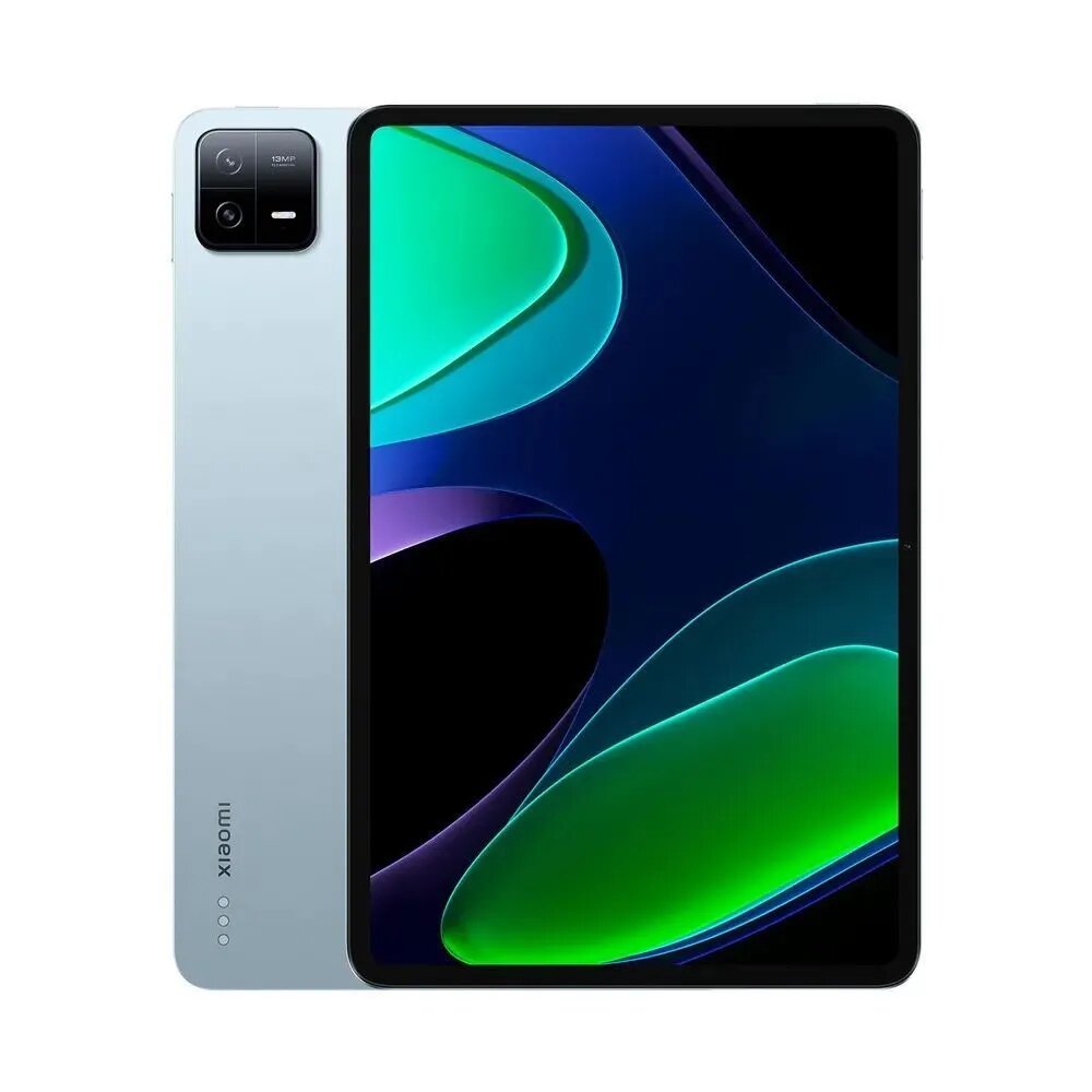 11" Планшет Xiaomi Pad 6 (2023), Global, 8/128 ГБ, Wi-Fi, Android 13, голубой