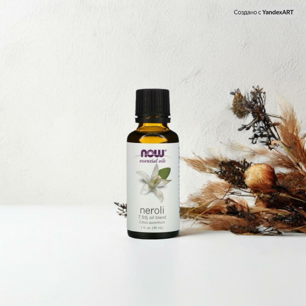 NOW Foods, эфирное масло, нероли, насыщенный цветочный аромат, 30 мл (1 жидк. унция)
