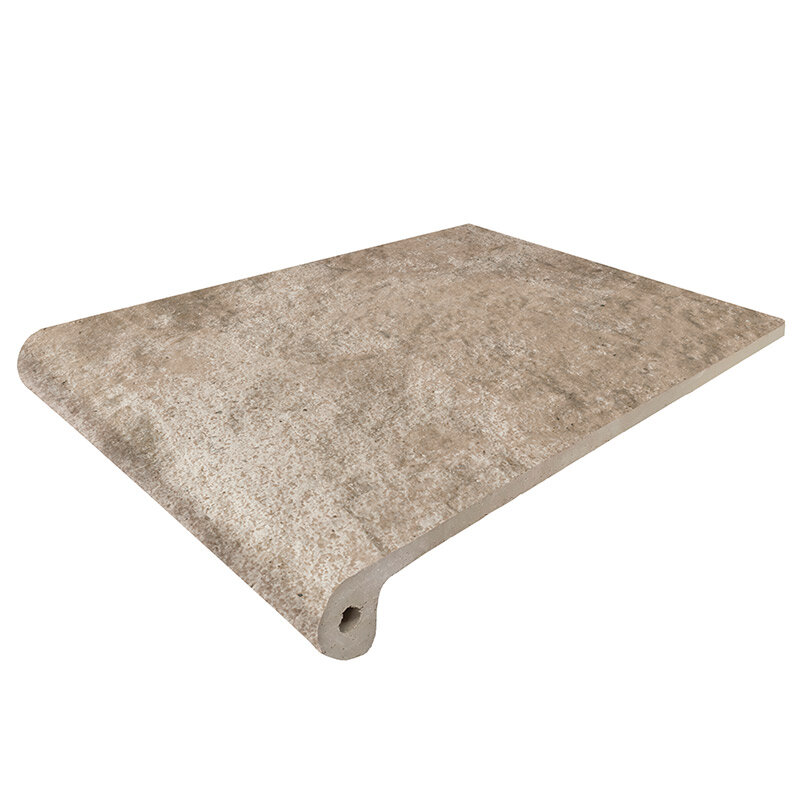 фото Клинкерная плитка EXAGRES PELDANO MANHATTAN MINK Ступень 33x24,5 (цена за 11 шт)