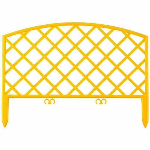 Забор декоративный плетень, GRINDA 24х320 см, желтый