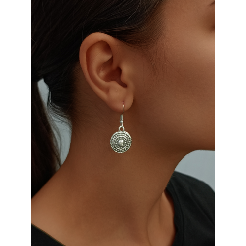 Серьги с подвесками Svetti, серебристый