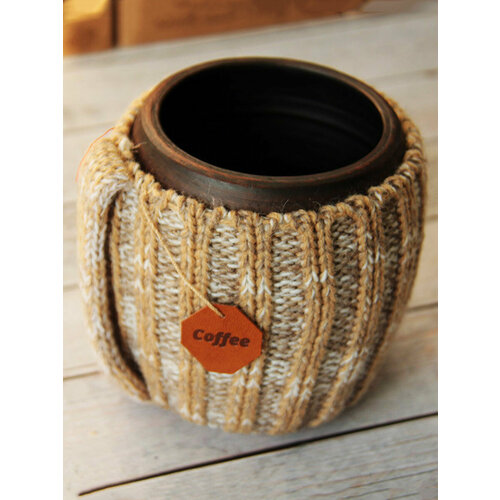 Вязаная кружка Латте