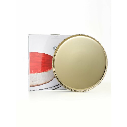 Поднос стеклянный Glasstar exclusive GOLD д - 279 см 700₽