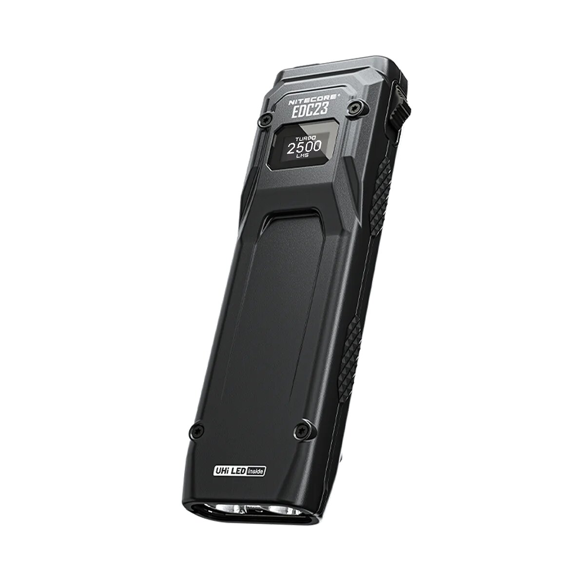 NITECORE EDC23 SABER Тактический ультратонкий EDC плоский светодиод UHi 2500 люмен USB-C перезаряжаемый карманный небольшой фонарик со встроенной батареей, EDC23