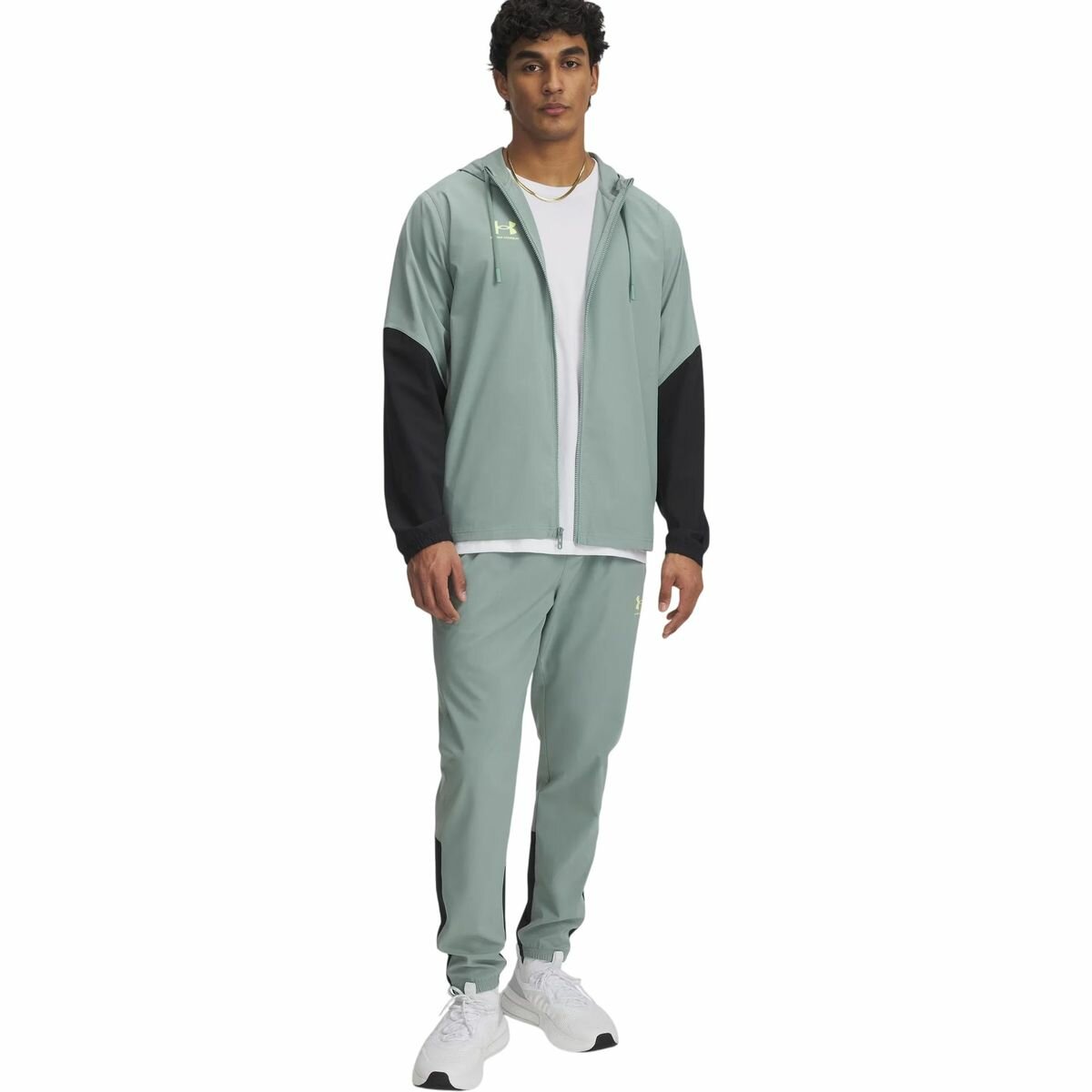 Костюм спортивный Under Armour UA M's Ch. Pro Tracksuit, размер 2XL, зелeный