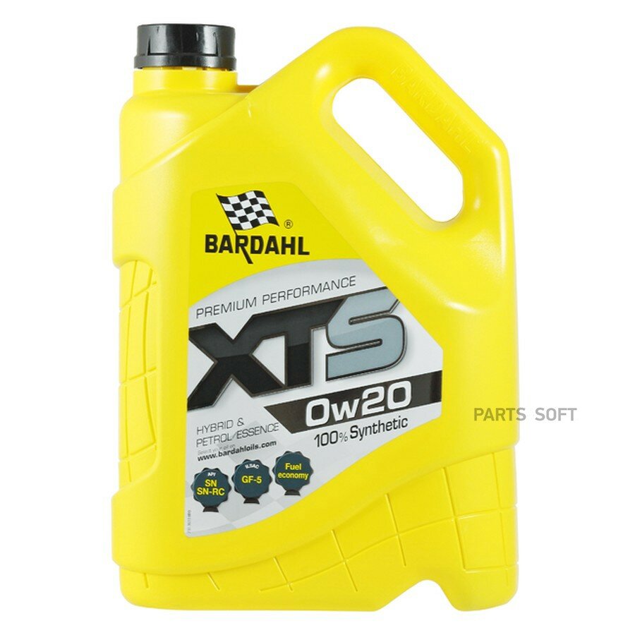 0w20 xts sn 5l (синт. моторное масло) bardahl
