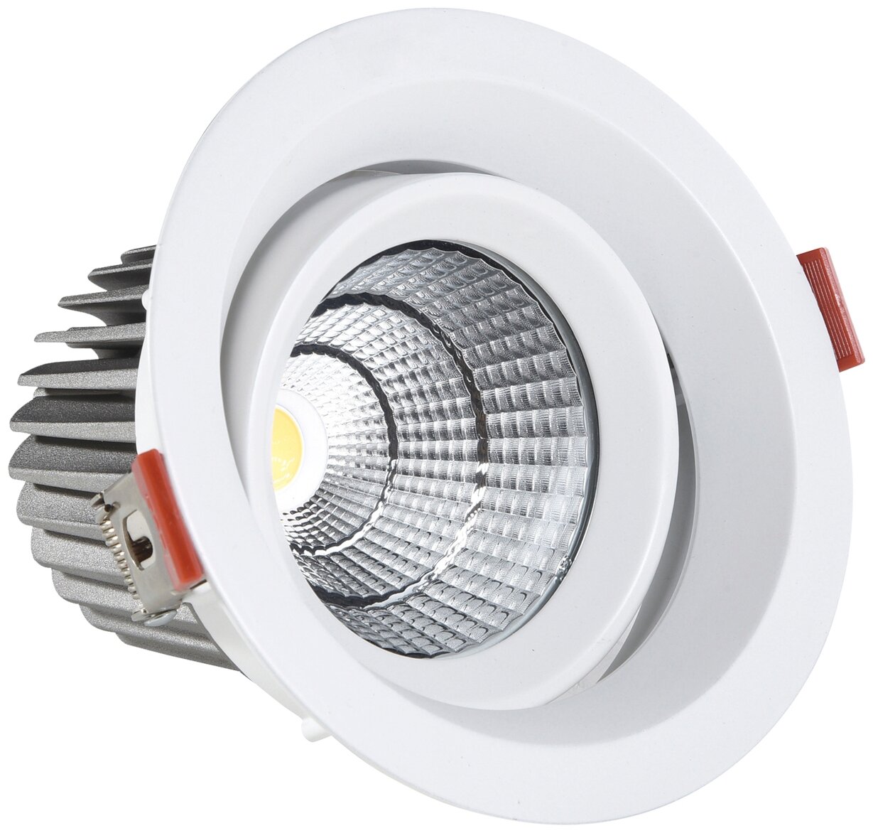 Светильник Kink light 2121, LED, 7 Вт, 4000, нейтральный белый, цвет арматуры: белый, цвет плафона: белый - фотография № 1