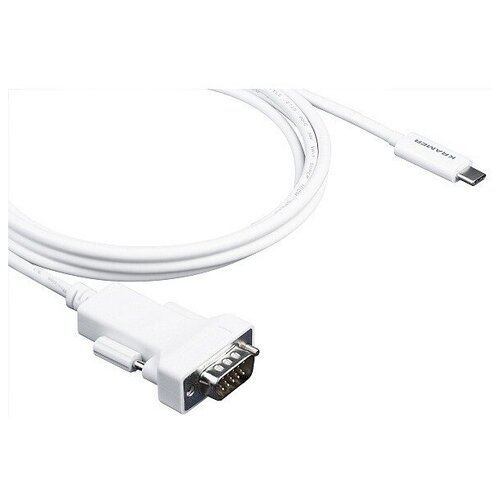 Кабель USB 3.1 Тип C - VGA Kramer C-USBC/GM-6 1.8m kramer electronics кабель kramer electronics 92 6101025 c gm gf 25 vga вилка розетка