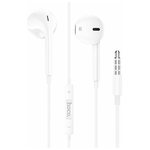 Наушники M80 Original series earphones HOCO белые 35100₽