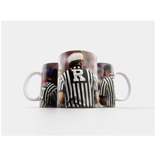 фото Кружка "судьи по американскому футболу, американский футбол, футбольные судьи" 320 мл lotsprints