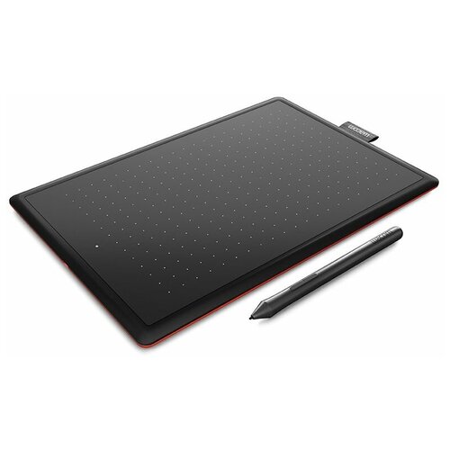 фото Графический планшет wacom one by small usb черныйкрасный