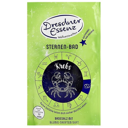 Соль для ванны DRESDNER ESSENZ STAR BATH Рак 60 г