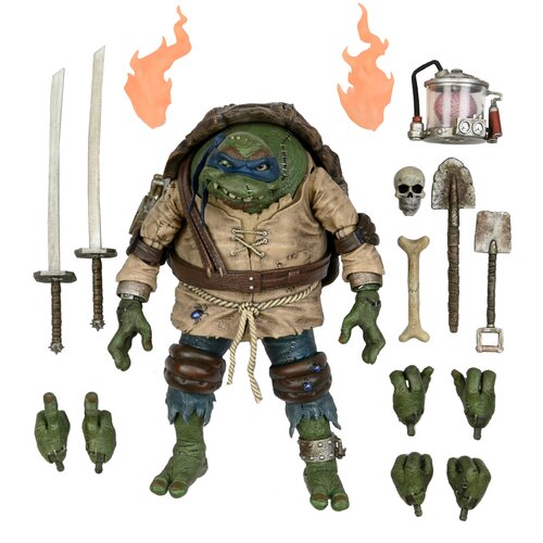 Фигурка NECA Universal Monsters x Teenage Mutant Ninja Turtles – Ultimate Leonardo as The Hunchback 54186, 17.8 см