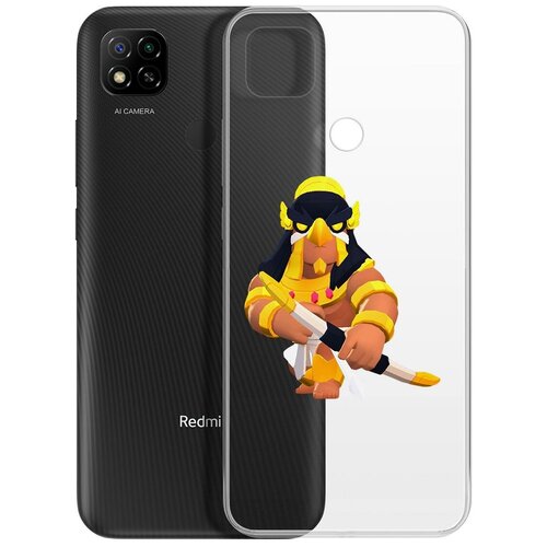 фото Чехол-накладка clear case brawl stars-бо хорус для xiaomi redmi 9c krutoff group