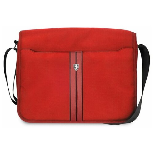 фото Ferrari для ноутбуков 13" сумка urban cmessenger bag nylon/pu red
