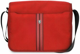 Ferrari для ноутбуков 13" сумка Urban CMessenger Bag Nylon/PU Red