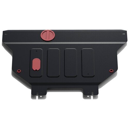 фото Защита картера и кпп автоброня для kia magentis ii 2006-2010, штампованная, сталь 1.8 мм, с крепежом, 111.02803.1