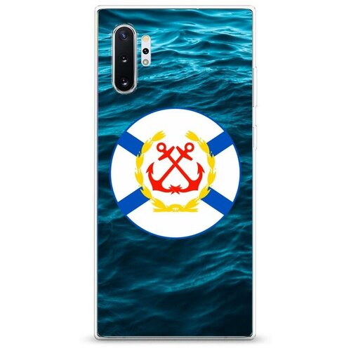 фото Силиконовый чехол "вмф море" на samsung galaxy note 10 + / самсунг гэлакси нот 10 плюс case place