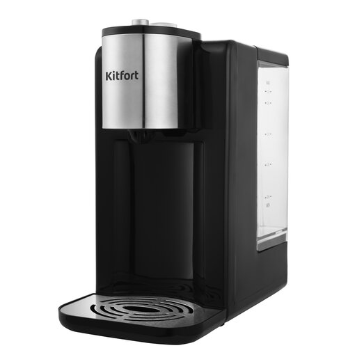 Термопот Kitfort KT-2502, серебристый/черный термопот kitfort kt 2502 2 2l black steel