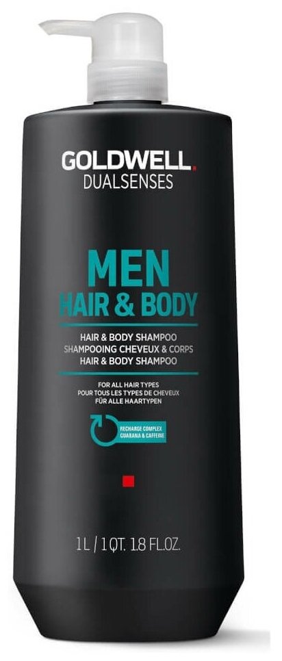 Goldwell шампунь Dualsenses For Men Hair&Body, 1000 мл