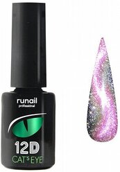 Runail Professional Гель-лак Cat's eye 12D, 6 мл, 6618