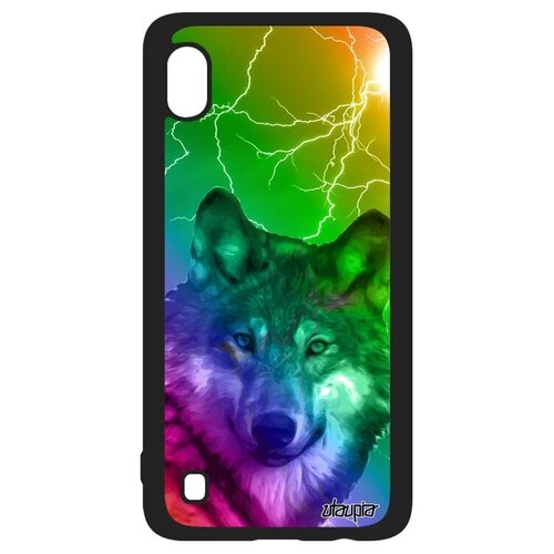фото Противоударный чехол для мобильного // galaxy a10 // "дикий волк" лютый одинокий, utaupia, цветной