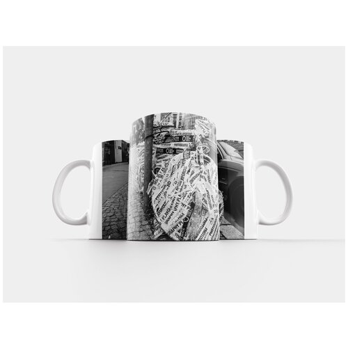 фото Кружка "велосипед, колесо, открытый" 320 мл lotsprints