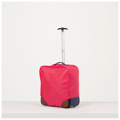 фото Чехол для чемодана 20", цвет розовый сима-ленд