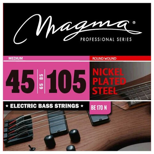 Струны для бас-гитары Magma Strings BE170S