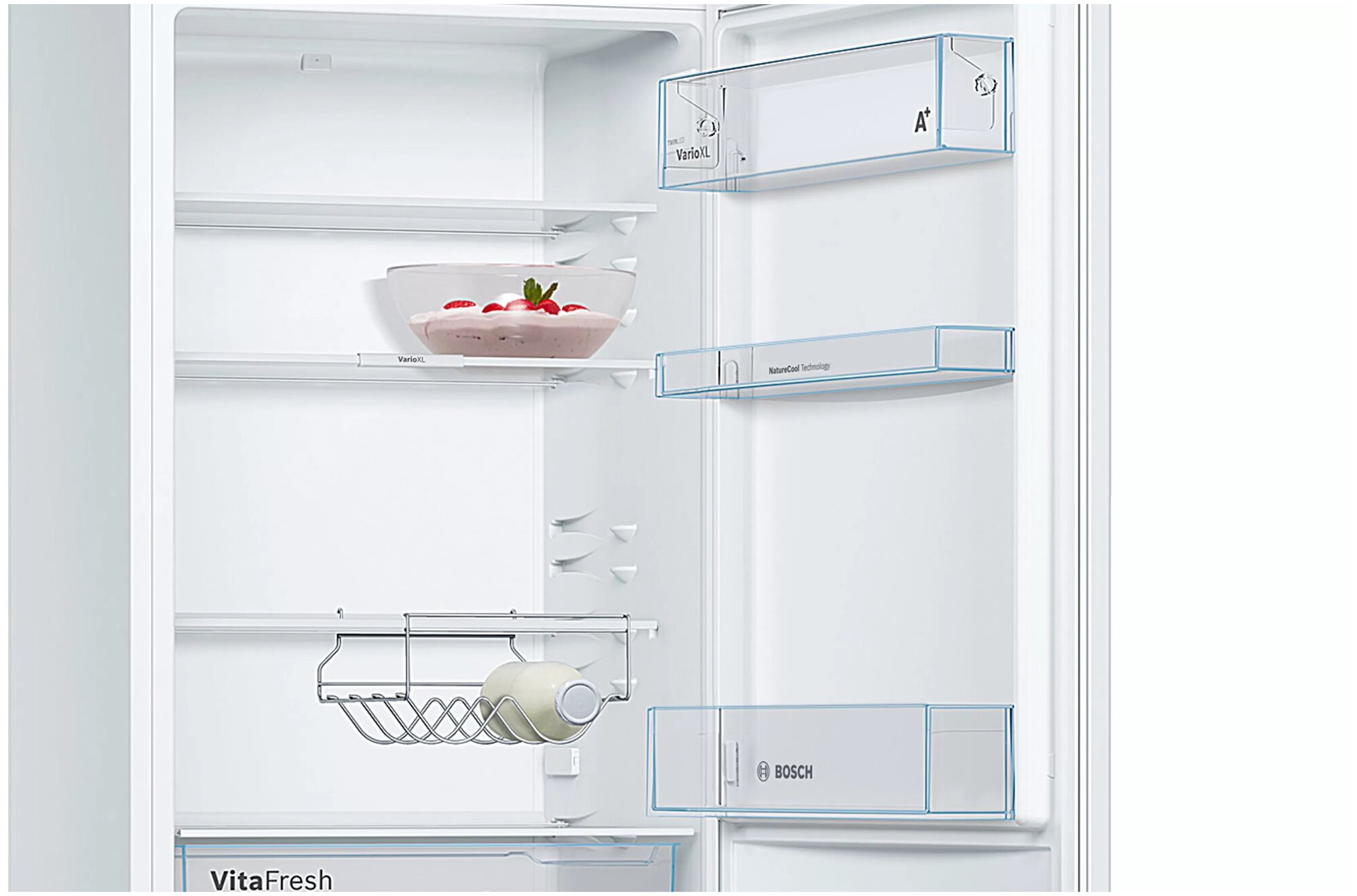 Холодильник Bosch KGV36XW2AR, белый - фотография № 3