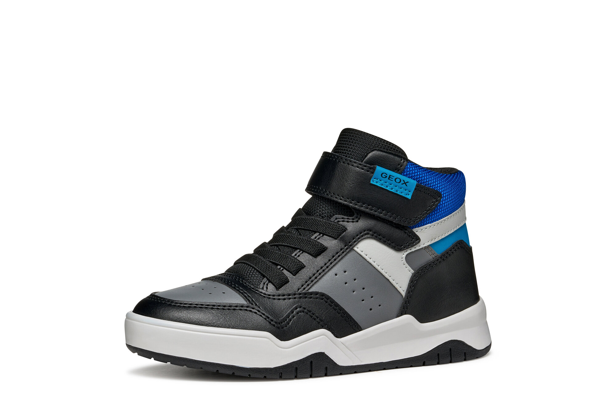 Кроссовки GEOX, размер 37 EU, серый/чёрный — фото 1