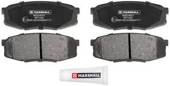 Тормозные колодки дисковые задние MARSHALL M2624653 для Toyota Land Cruiser 200, Toyota Sequoia, Toyota Tundra, Lexus LX // кросс-номер GDB3491