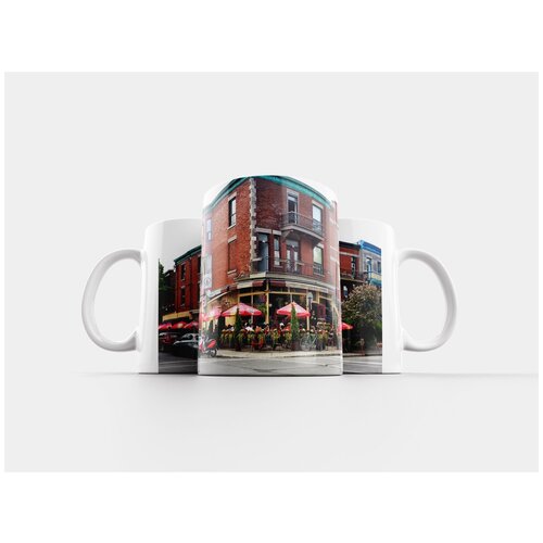 фото Кружка "ресторан, уличное кафе, городской" 320 мл lotsprints