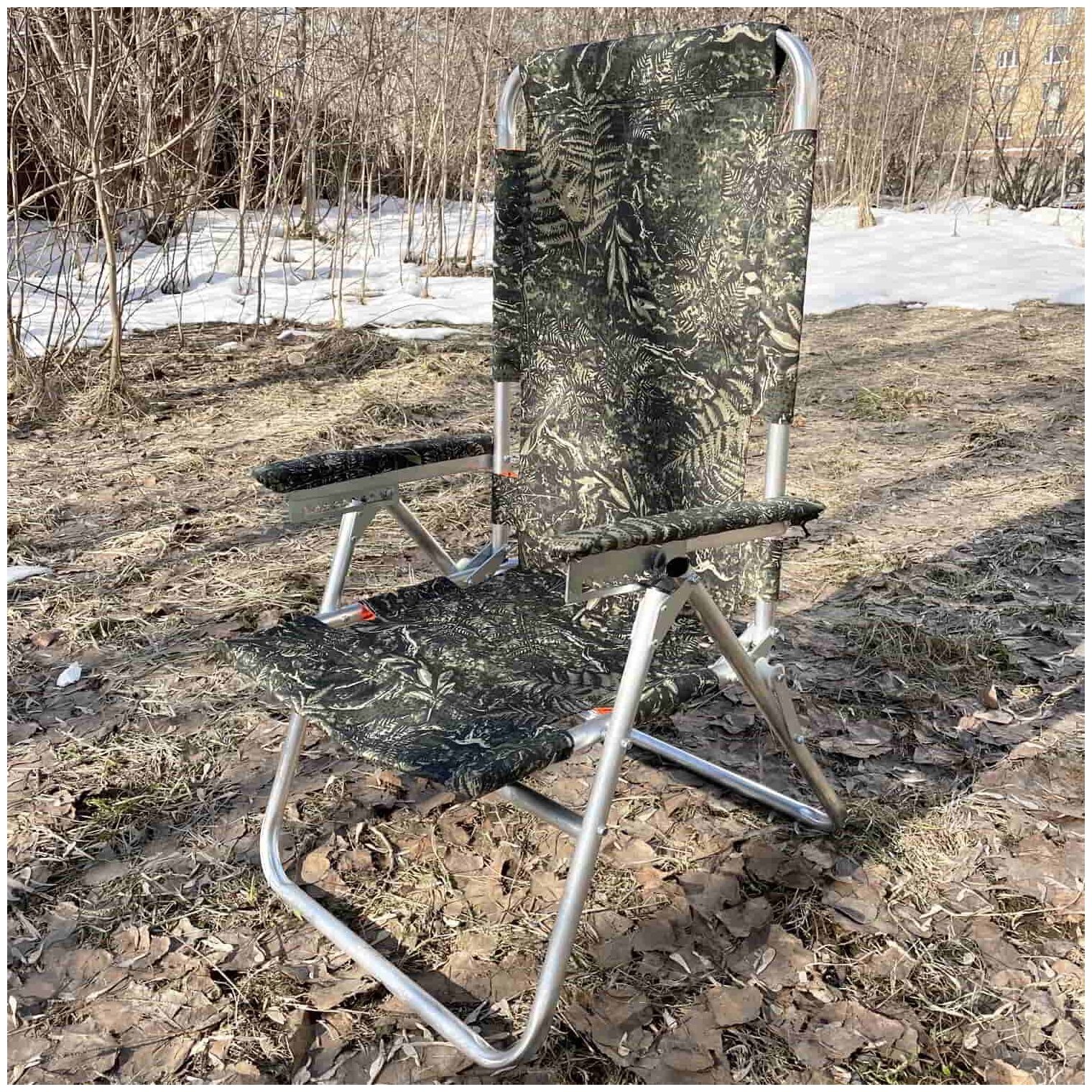 Складное кресло-шезлонг Медведь №6 / Для рыбалки / Туристическое .