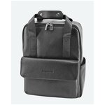 Сумка-рюкзак для мужчин, черная, 27*35*13 - изображение