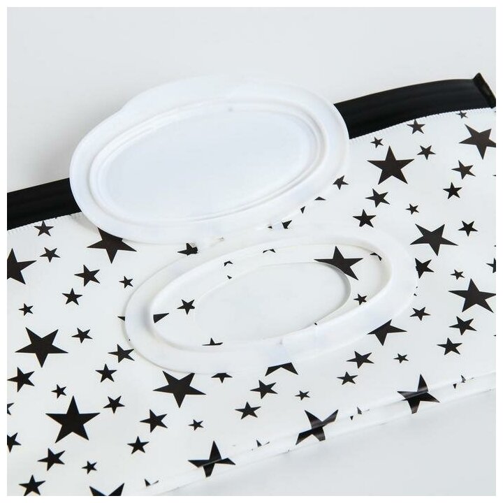 Контейнер для салфеток с петелькой «Звезды на белом», цвет микс - фотография № 5