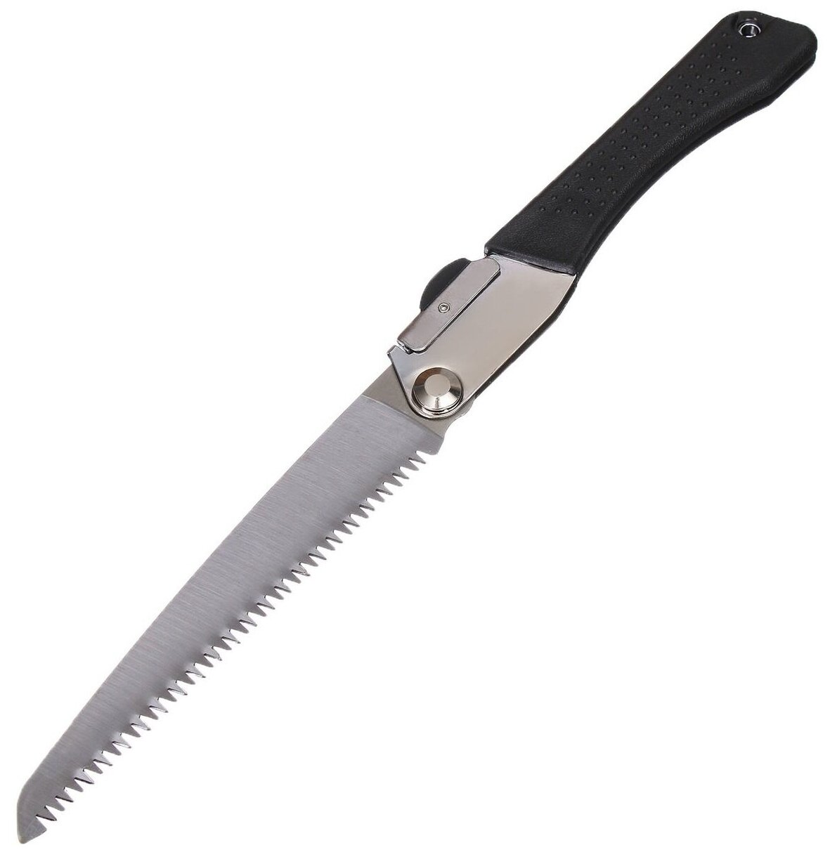 Ножовка садовая складная 440 мм пластиковая черная ручка для сада для огорода для дачи для дома садовый инвентарь инструмент (1 шт.)