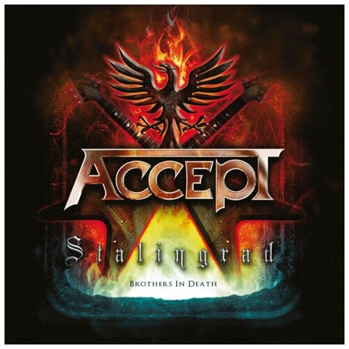 Accept – Stalingrad (CD) кожаная нашивка логотип немецкой рок группы accept размер 4 7 x 4 7 см цвет серый