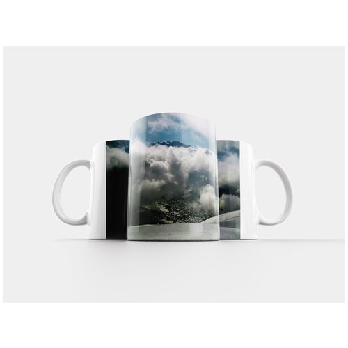 фото Кружка "снег, альпы, зима" 320 мл lotsprints