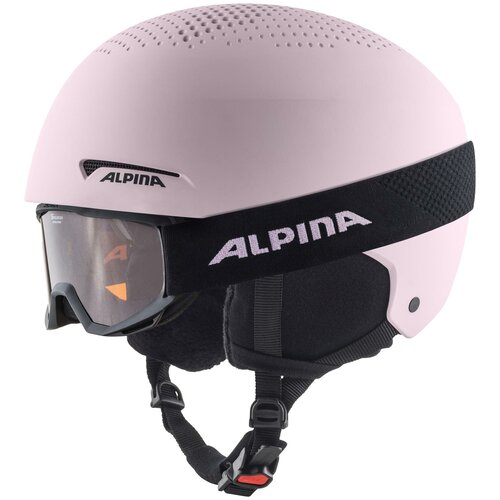 фото Шлем защитный alpina, 2021-22 zupo set (+piney), 51-55, light-rose matt