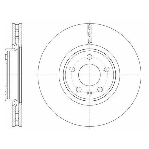 фото Тормозной диск передний roadhouse 6154310 road house